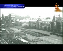 Публикуем видео парада в День Октябрьской революции 60-летней давности