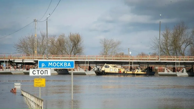 В Коломне временно закроют движение по Митяевскому наплавному мосту