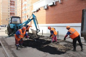 МУП "Тепло Коломны" продолжает восстановительные работы по благоустройству