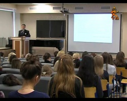 Главный редактор портала "Грамота.ру" прочитал лекцию студентам ГСГУ
