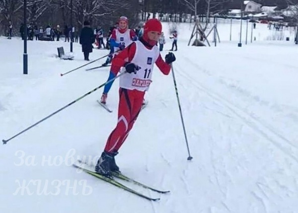 В Зарайске прошли лыжные гонки