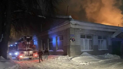 В Коломне ликвидирован крупный пожар в промышленном здании