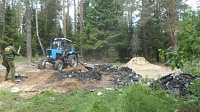 В Егорьевске задержали загрязнителя леса