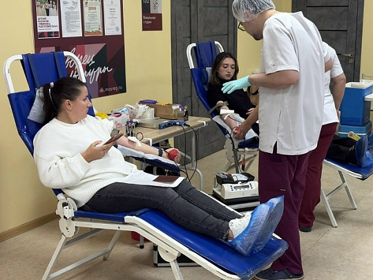 Около 20 литров крови собрали на донорской акции в Коломне