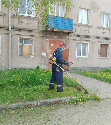 В Коломне начался сезон покоса травы