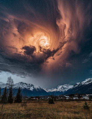 Корональная дыра после пяти оборотов вокруг Солнца вновь влияет на Землю 