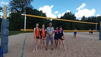 В Коломне прошли соревнования по пляжному волейболу