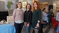 Вышивальщицы города встретились в МЦ "Русь"