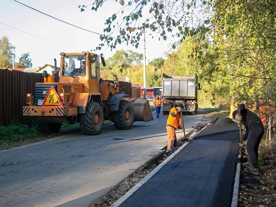 Новый тротуар построили в Щурове