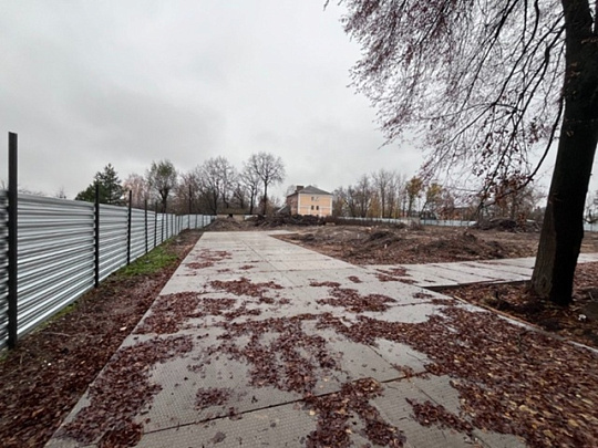 В Озёрах подготовили площадку для строительства нового детского сада