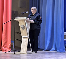 В Коломне полицейские приняли участие в городском родительском собрании