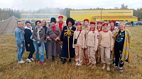 Коломенские юнармейцы посетили межрегиональный исторический фестиваль "Прорывъ"