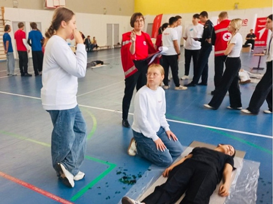 Коломенские школьники приняли участие в чемпионате по оказанию первой помощи