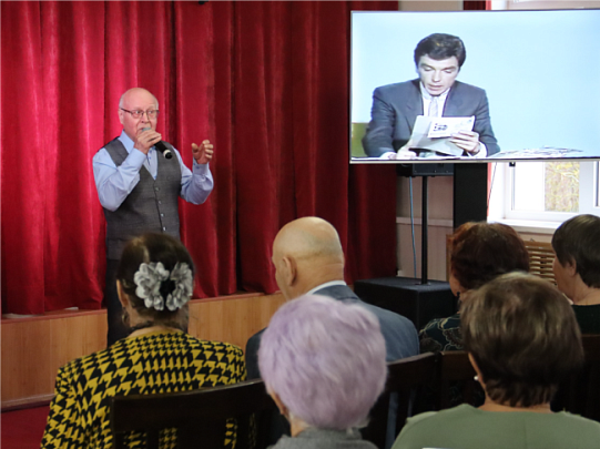 Ностальгическая программа "Телемост воспоминаний" прошла в Луховицах