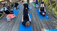 Фитнес-йога в "Активном долголетии"
