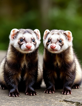 Два домашних хорька сбежали от хозяйки в Кашире