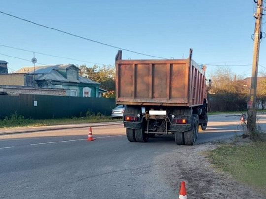 В Коломне водитель КамАЗа сбил ребёнка