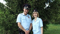 Полицейские в Коломне присоединились к акции, посвящённой Дню семьи, любви и верности