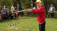 В Коломне состоялся традиционный турнир по городошному спорту