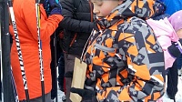 Лыжники боролись за призы Деда Мороза
