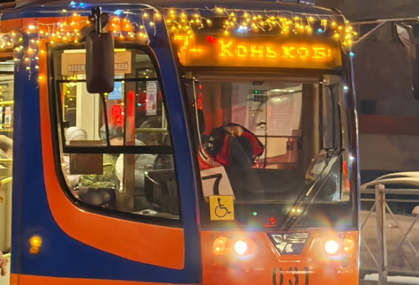 Изменения в графике движения трамваев в праздничные дни 