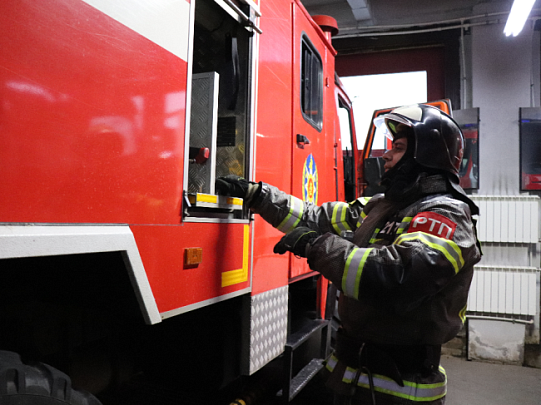 В Егорьевске загорелся дом в садовом товариществе "Весна"