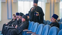 Встреча митрополита Павла с преподавателями КДС