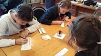 Дети узнали историю письменных принадлежностей