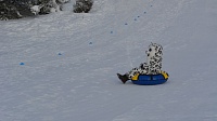 "Снежные гонки" на тюбингах