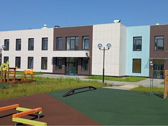 Завершилось строительство детского сада в Подлипках