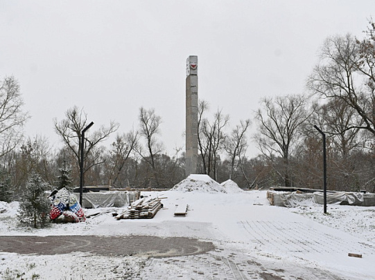 Сквер Генералова в Дединове преображается