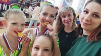 Воспитанницы МСК "Лидер" привезли домой золотую медаль
