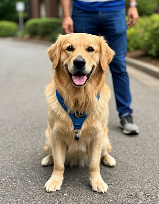 Как в Подмосковье незрячим людям получить собаку-проводника