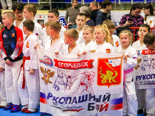В Егорьевске завершился Чемпионат Московской области по рукопашному бою