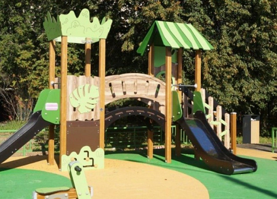 В Коломне открыли новые детские и спортивные площадки