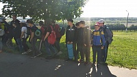 Школьники вышли на "Туристическо-краеведческую тропу"
