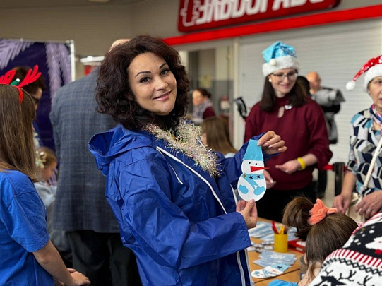 Воскресенские партийцы организовали творческий праздник для детей и родителей