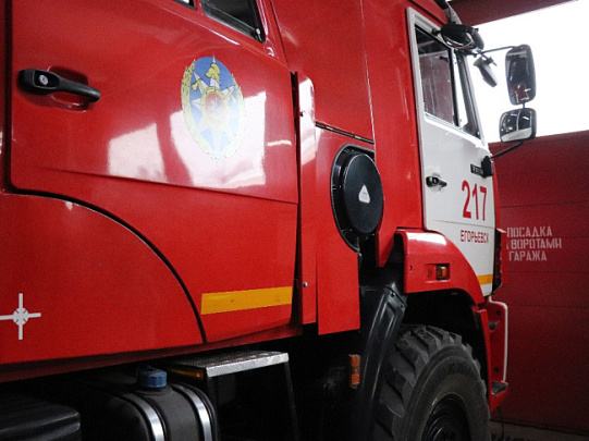 Пожар в многоэтажке на Владимирской в Егорьевске