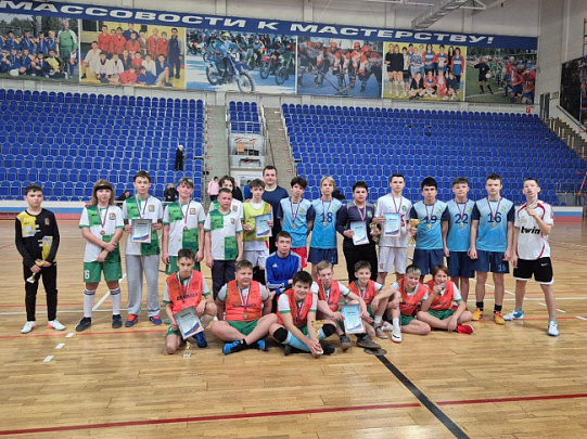 В Озёрах прошёл турнир по футзалу