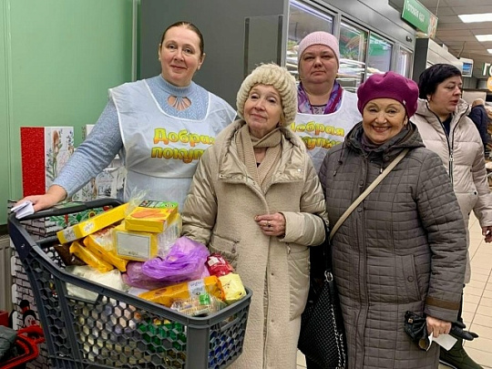Акция "Добрая покупка" прошла в Озёрах
