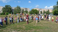 В Озерах дан старт фестивалю детских дворовых игр