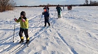Лыжный поход в рамках проекта "Навигатор здоровья - спортивное ориентирование"