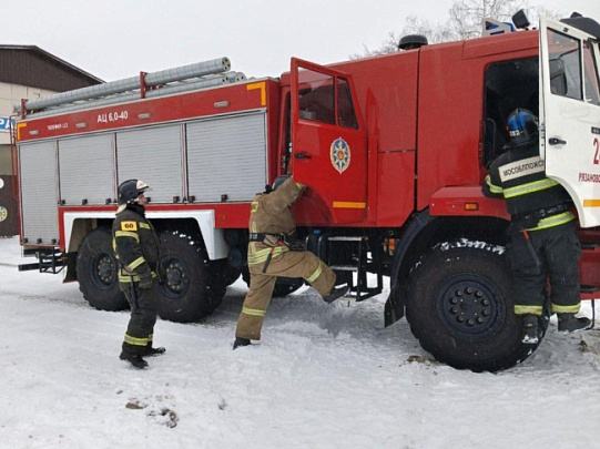 Мособлпожспас оказал помощь в экстренной госпитализации пожилой женщины в Егорьевске