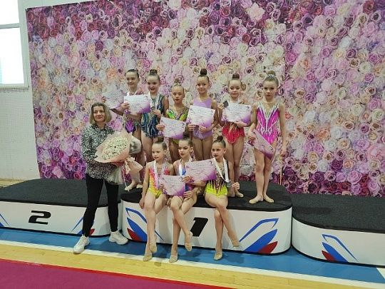 Коломенские гимнастки привезли медали из Луховиц
