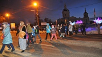 Рождественское шествие в Коломенском кремле