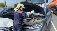 Четыре машины столкнулись сегодня в городском округе Луховицы