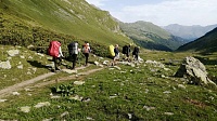 Около 130 км, девять перевалов и одну вершину преодолели воспитанники "Одиссеи"