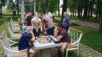 Шахматы на открытом воздухе
