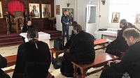 С представителями благочиния в Луховицах обсудили вопросы пожарной безопасности