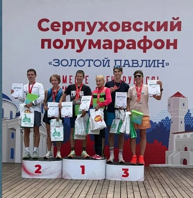 Коломенец принял участие в забеге "Суперлиги Подмосковья"